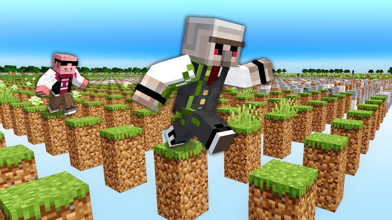 『アスレ』しかない世界でエンドラ討伐！【マイクラ】