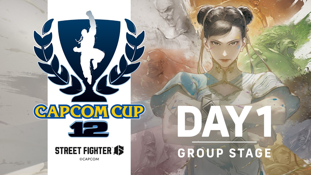 【日本語実況】「CAPCOM CUP 12」GROUP STAGE - PHASE 1 - Day1