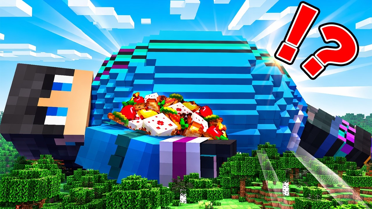 全て食べられる世界を本気でマインクラフト【 マイクラ / マインクラフト 】